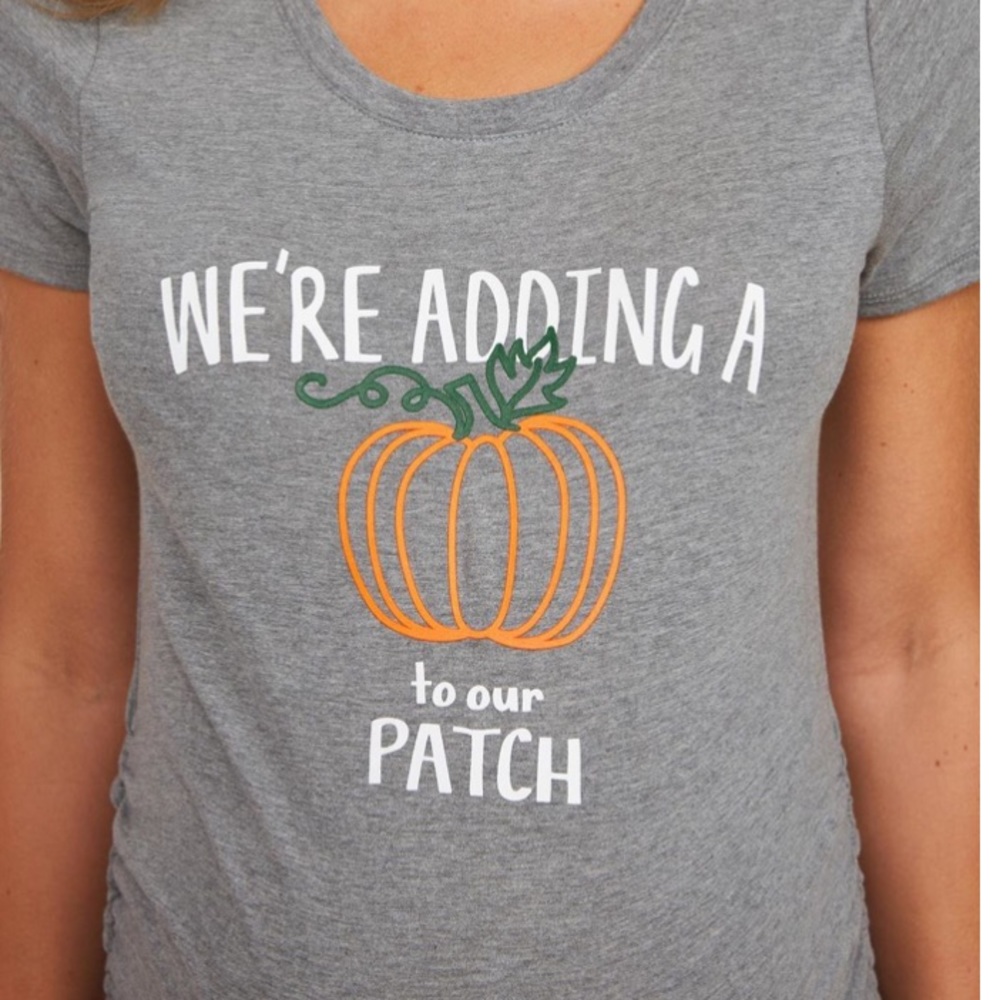 Little Pumpkin Large Motherhood Maternity L shirt